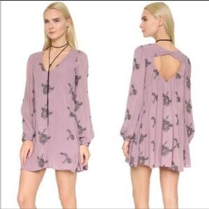 Free People / Austin Embroidered Mini Dress / M